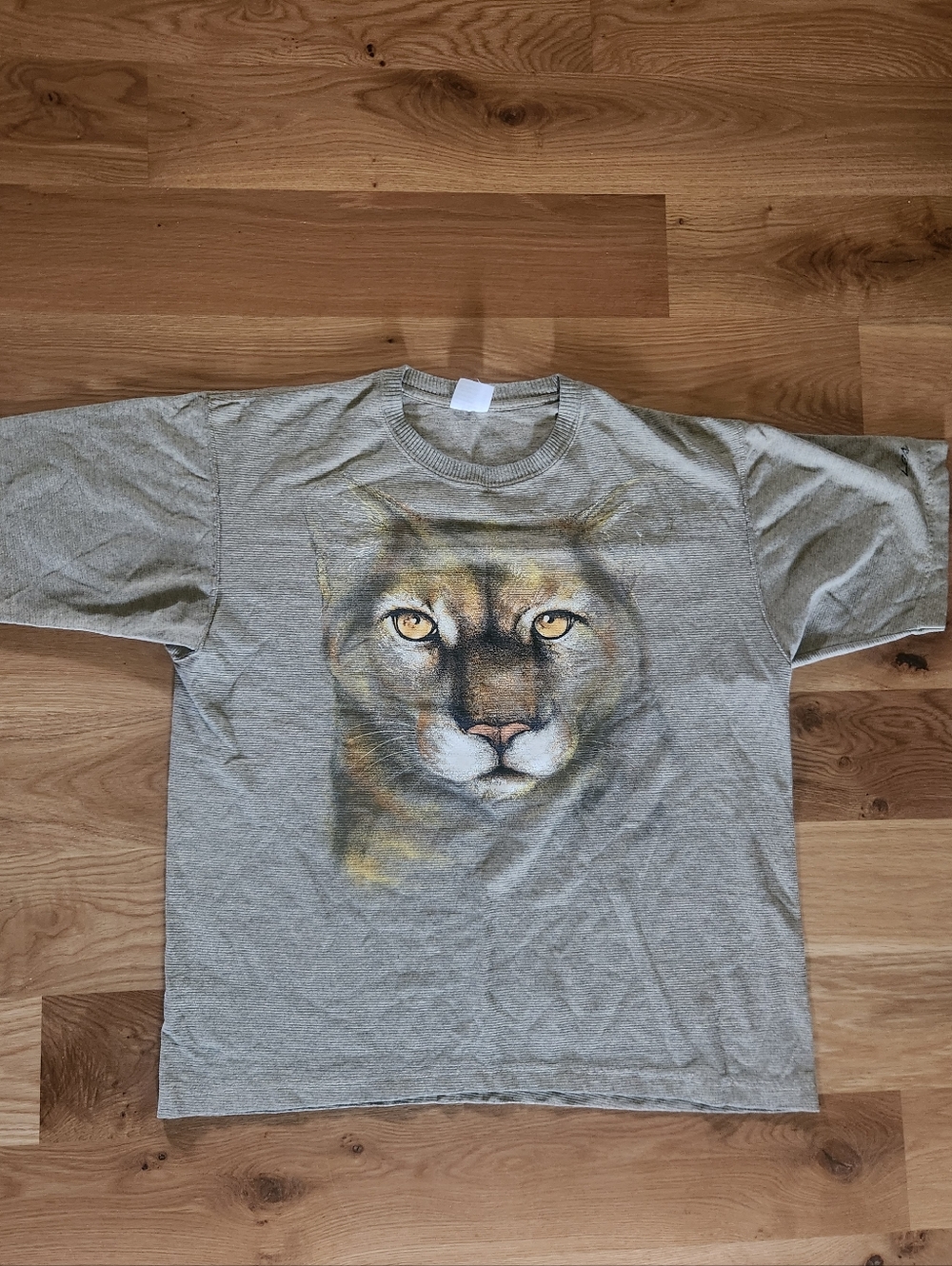 Vintage Hazelwoods XXL Cotton Puma/Cougar Tshirt Graphic Tee